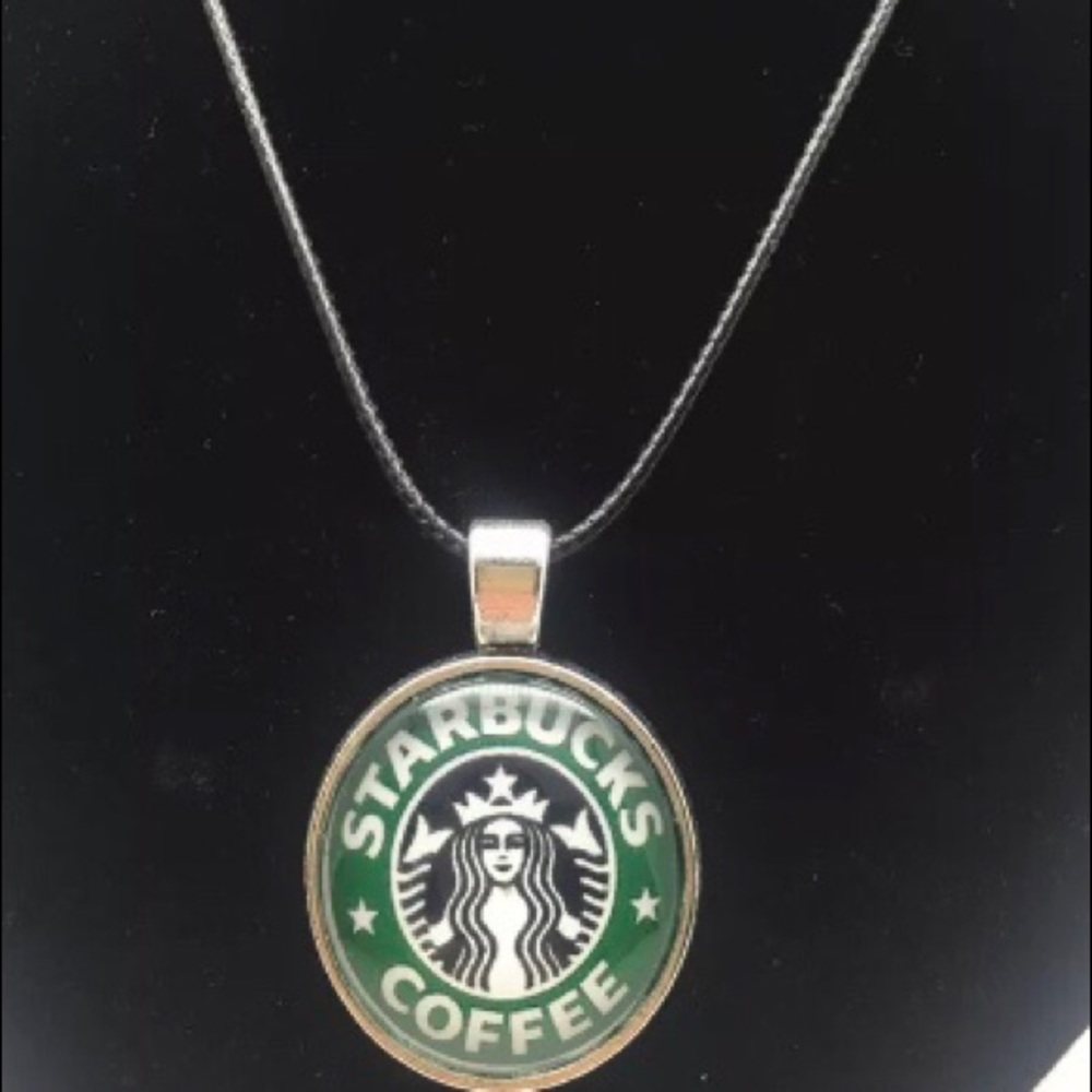 STARBUCK’S Unisex Black Cord 18” Necklace